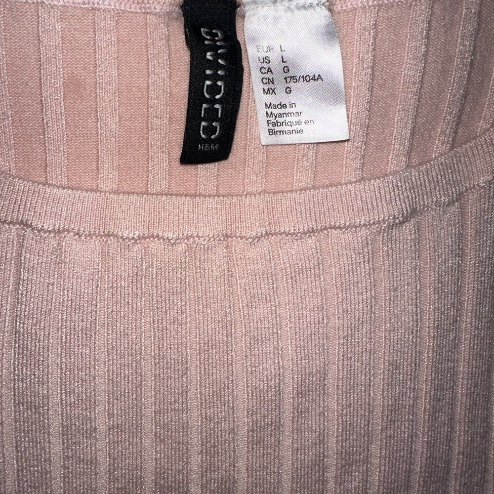 H&M / Ribbed Tank Top - Picture 4 of 4